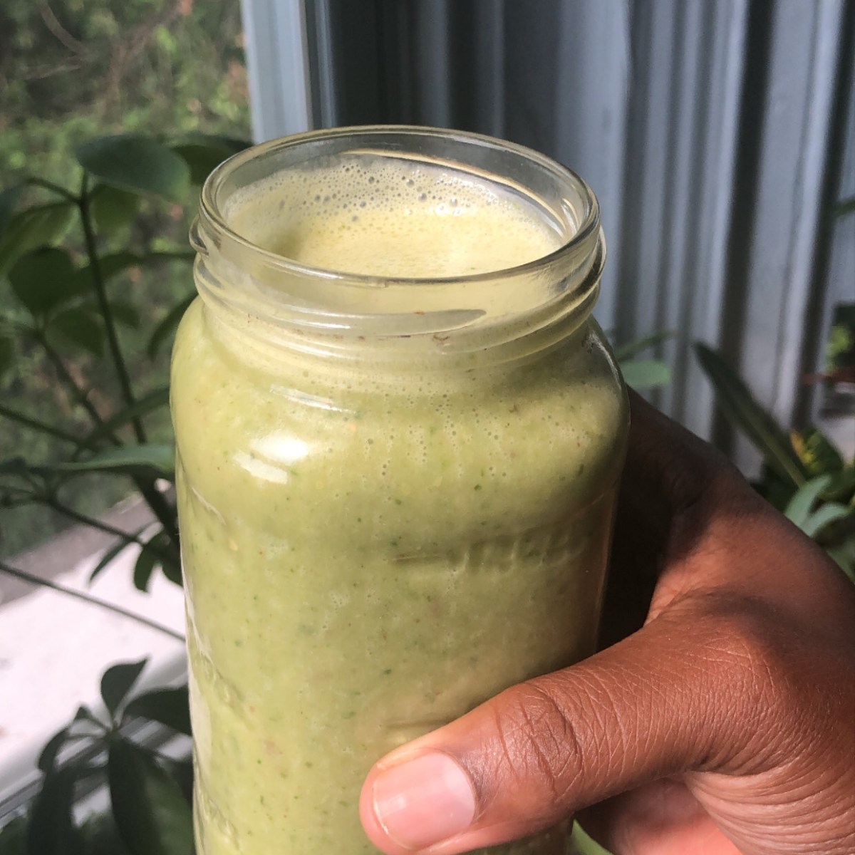 A Post-Workout Smoothie: Kale, Banana, and Peanut Butter&nbsp;Fusion!